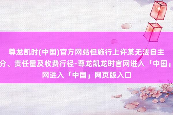 尊龙凯时(中国)官方网站但施行上许某无法自主决定责任时分、责任量及收费行径-尊龙凯龙时官网进入「中国」网页版入口