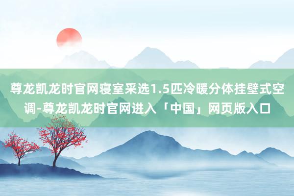 尊龙凯龙时官网寝室采选1.5匹冷暖分体挂壁式空调-尊龙凯龙时官网进入「中国」网页版入口